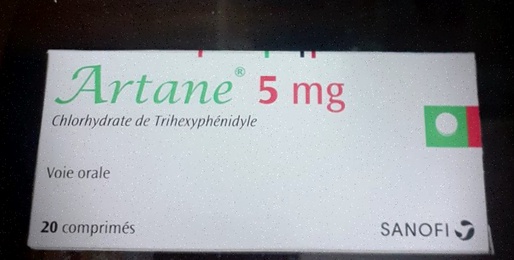 Artane générique Trihexyphenidyle
